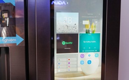 Chiêm ngưỡng siêu tủ lạnh thông minh có thể điều khiển máy giặt, TV, máy lọc không khí