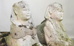 Lạ lùng tượng nhân sư Ai Cập được tìm thấy trong… vườn Anh: Nghe giá xong, chủ nhà đứng không vững