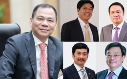 10 doanh nhân nắm tài sản lớn nhất trên sàn chứng khoán Việt
