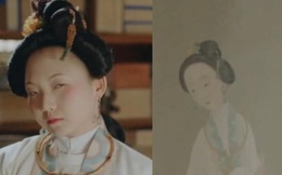 Nữ diễn viên Trung Quốc đăng một bức ảnh tự sướng, dân mạng giật mình khi soi vào tranh cổ: Cô đã xuyên không sao?