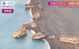 ‘Phi đội’ tàu ma đổ bộ đất liền Nhật Bản sau trận động đất