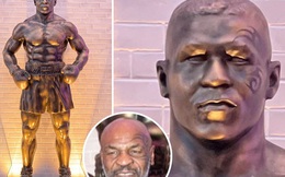 Fan bất ngờ khi chứng kiến bức tượng cao 3m được làm riêng cho Mike Tyson