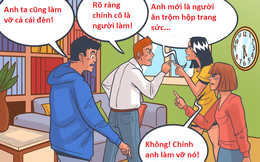 Thám tử hỏi 'ai chính là người ăn cắp hộp trang sức'? Chỉ cần nghe 1 câu, tìm ra thủ phạm