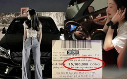 'Hot girl trà sữa' Jun Vũ khóc hết nước mắt khi trả hơn 15 triệu đồng tiền gửi xe, soi kỹ hoá đơn dân tình lại khen rẻ