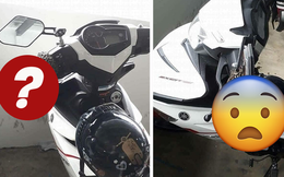 Nghỉ dịch mấy tháng mới xuống nhà xe, anh chàng nổi gai ốc khi thấy cảnh tượng trên xe máy của mình
