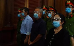 Hình ảnh ông Nguyễn Thành Tài và nữ đại gia Dương Thị Bạch Diệp sáng 16-11