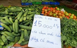 Tự chê hàng của mình "đắt lắm, đừng có mua": Pha bán rau ngược đời của anh Minh Râu