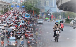 Hà Nội trong ngày làm việc đầu tiên của năm mới: Nhiều tuyến đường thông thoáng khác lạ, đường Nguyễn Trãi "thất thủ"