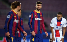 Hai sao Barca chửi nhau trong trận thua thảm PSG