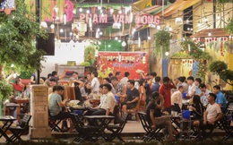 Quán nhậu ở TP. Thủ Đức, beer club trên “phố nhậu” Phạm Văn Đồng vẫn chật kín khách trong cao điểm phòng dịch Covid-19