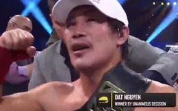 Đánh bại cựu võ sĩ UFC, tay đấm gốc Việt Đạt Nguyễn trở thành nhà vô địch quyền Anh tay trần thế giới