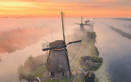 Vẻ đẹp Hà Lan tựa xứ sở thiên đường qua những bức ảnh chụp từ trên cao