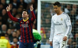 Ngày này năm xưa: Messi làm "lu mờ" Ronaldo trong trận Siêu kinh điển