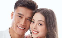 Tiến Dũng nhún nhảy cùng bạn gái mẫu Tây trong thang máy