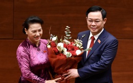 Toàn cảnh Chủ tịch Quốc hội Vương Đình Huệ tuyên thệ nhậm chức và điều hành phiên họp