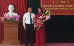 Bổ nhiệm Phó chánh thanh tra tỉnh Lạng Sơn
