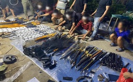 Lộ kho vũ khí "khủng" trong nhà đối tượng cộm cán ở TP Biên Hoà