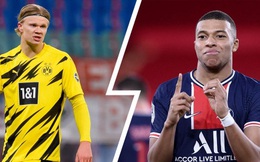 Cuộc đua Vua phá lưới Champions League 20/21: Mbappe trước cơ hội vượt qua Haaland