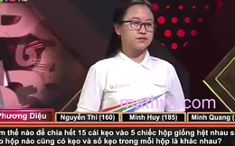 Câu hỏi Olympia tưởng dễ nhưng cả 4 thí sinh không trả lời được: 'Chia 15 cái kẹo vào 5 hộp giống hệt nhau?'