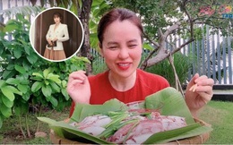 Hoa hậu ở nhà 200 tỷ "cosplay" thành YouTuber giản dị, ăn món miền Tây ngon nhìn "gớt nước miếng"