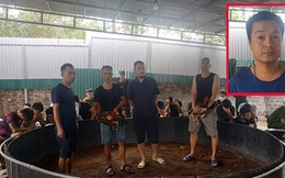 Khống chế 60 đối tượng đang sát phạt trong trường gà kiên cố