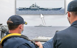 Không thấy bẽ mặt, TQ tự tin tôn vinh bức ảnh chỉ huy Mỹ ung dung gác chân "ngắm" tàu Liêu Ninh: Bắc Kinh có ý gì?