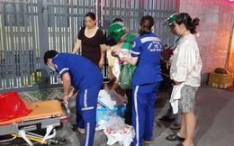 Sản phụ vượt cạn an toàn trước cổng nhà