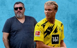 Mino Raiola đòi “tiền hoa hồng” không tưởng trong thương vụ Erling Haaland