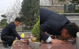 Con gái 8 tuổi qua đời vì ung thư, ông bố trẻ xin đến nghĩa trang làm việc để được hôn lên bia mộ của con mỗi ngày khiến ai nấy khóc nghẹn