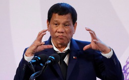 Ông Duterte thề "không lùi 1 inch" trước Trung Quốc ở biển Đông: Muốn giết chết tôi thì giết!
