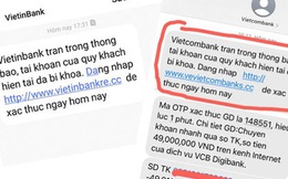 Cảnh báo mất tiền trong tài khoản ngân hàng