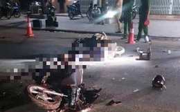 Thanh Hóa: 2 xe máy đấu đầu, 4 người thương vong trong đêm