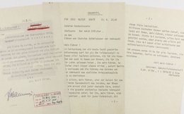 Hitler viết gì trong 'bức thư tuyệt mệnh'?