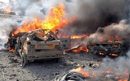 Thiết giáp trúng bom ở Syria, binh sĩ Nga thiệt mạng