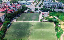 Hà Nội: Đất dự án công viên hồ điều hoà 1.600 tỷ đồng hóa sân bóng, bãi đỗ xe