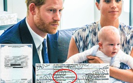 Bị soi ra chi tiết đáng ngờ trên giấy khai sinh của con gái, cặp đôi Harry - Meghan bất ngờ nhận về hàng loạt gạch đá từ dư luận