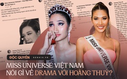 Độc quyền: Đại diện Miss Universe VN nhận lỗi sai sót sau drama với Hoàng Thuỳ, làm rõ tin đồn phân biệt đối xử giữa các nàng hậu