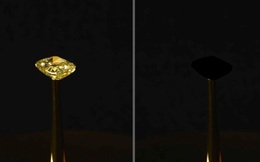 Mổ xẻ viên kim cương 'hắc ám': Thứ đen nhất thế giới