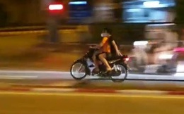 Hà Nội: Mặc giãn cách xã hội, nam thanh nữ tú rú ga, phóng "bạt mạng" trong đêm