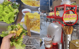 Thích nghi với mùa dịch, một tiệm bánh xèo bình dân nghĩ ra cách phục vụ khách "có 102" khiến ai cũng tấm tắc