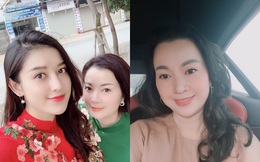 Nhan sắc mẹ ruột U50 trẻ trung, hay bị nhầm là chị em của Á hậu Huyền My
