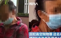 Cụ bà 70 tuổi cố tình ném đồ từ tầng 7 khu chung cư xuống sân khiến cháu bé bị chấn thương sọ não