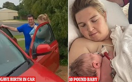 Sinh em bé nặng 4,5 kg trong xe ô tô khi trên đường đến bệnh viện