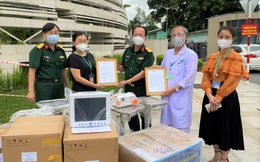 Nhiều thiết bị y tế và khẩu trang gửi tới 7 bệnh viện, cơ sở cách ly để hỗ trợ chống dịch