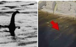 Tranh cãi về quái vật hồ Loch Ness trong hình ảnh lạ chụp từ trên cao