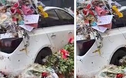 Đỗ xe bừa bãi trước khu tập thể, chủ xe nhận cái kết đắng ngắt vì bị cả xóm trưng dụng làm xe rác