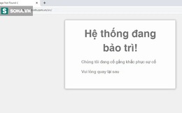 Website của Tân Hoàng Minh "bay màu" ngay sau vụ bỏ cọc đấu giá đất Thủ Thiêm