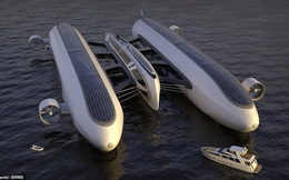 Air Yacht: Ý tưởng siêu du thuyền vừa bay trên trời vừa chạy trên biển của tương lai