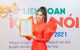 Diễn viên Như Huỳnh đoạt huy chương vàng Liên hoan kịch nói toàn quốc 2021