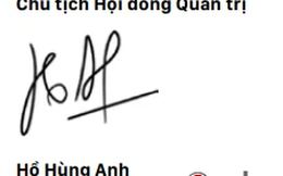 Soi chữ ký đoán tính cách Chủ tịch Techcombank Hồ Hùng Anh và Chủ tịch VPBank Ngô Chí Dũng